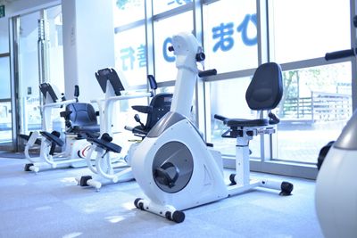 日差し入る機能訓練室