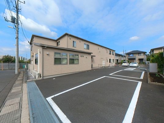ゆったりとした外観