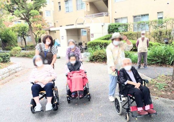 緑豊かな庭