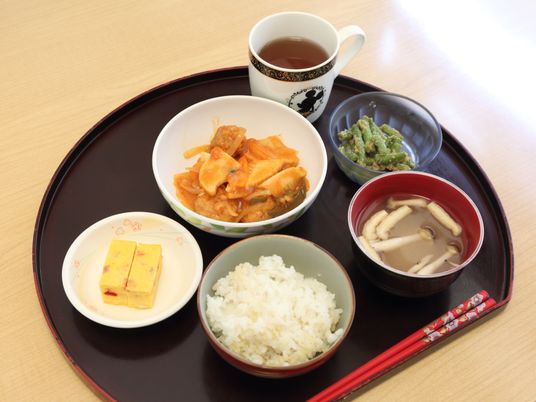 和食の彩り豊かな食事