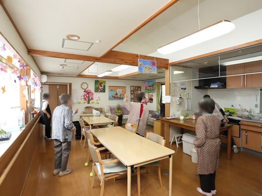 共用ダイニングの雰囲気
