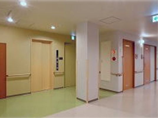 清潔感のある廊下