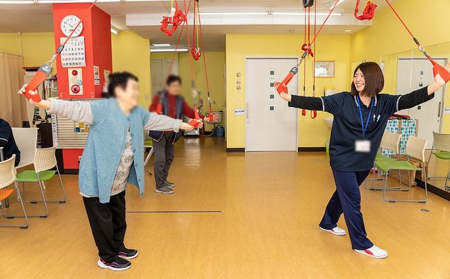 運動が行われる部屋