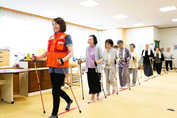 機能訓練を行う部屋  