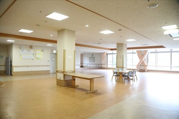 広々とした共有スペース