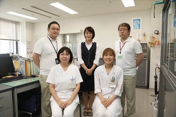 職員が集まる部屋