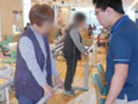 機能訓練の様子