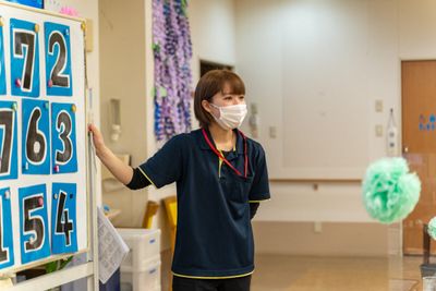 スタッフが活動する共用スペース
