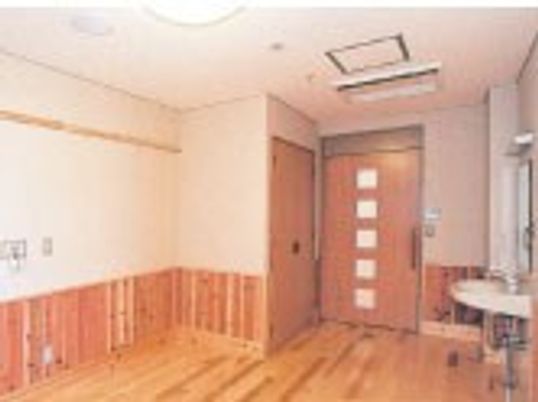 木が使われた居室