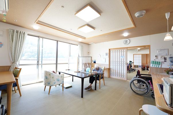 自然光あふれる居室