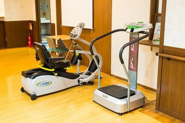 機能訓練室の機械