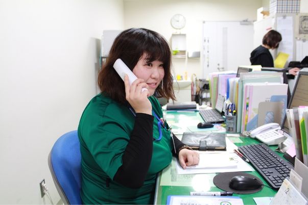 スタッフイメージの様子