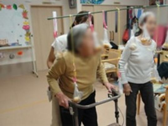 リハビリ訓練の様子