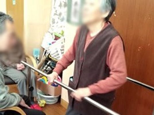 運動機能訓練中の様子