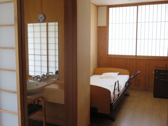 清潔な個室居室