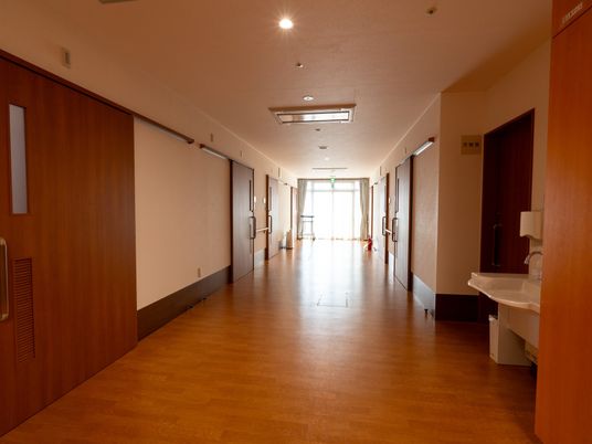 広々とした廊下