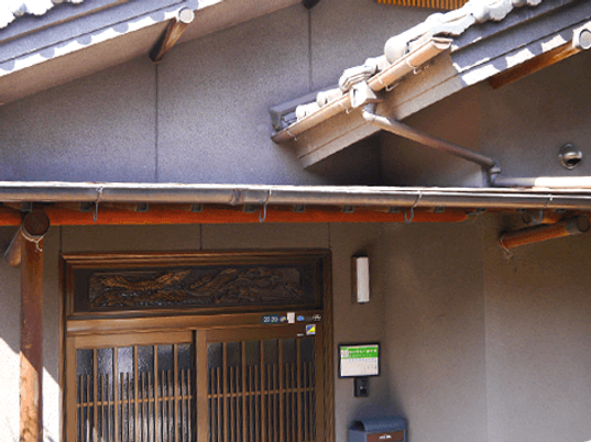 伝統的な建物の外観