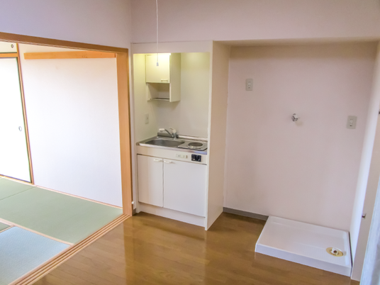 清潔な居室の一角