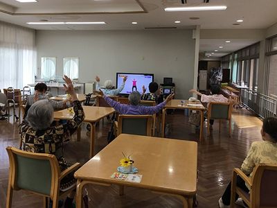 ゆったりとしたラウンジ