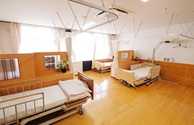 自然光が差し込む居室