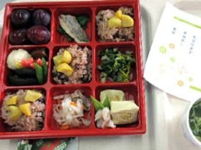 色鮮やかな食事内容