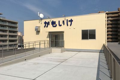 広い屋上スペース