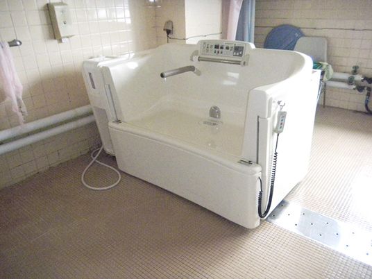 設備が整った浴室