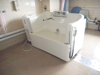 設備が整った浴室