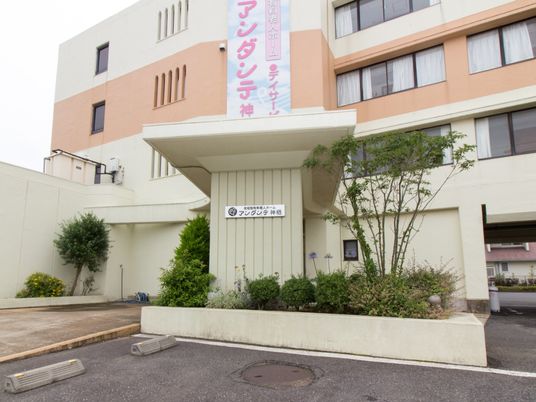 清潔感のあるエントランス