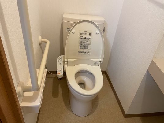 バリアフリーのトイレ