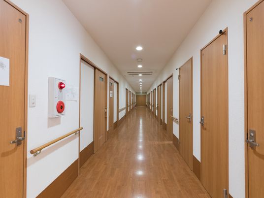 清潔な廊下の様子