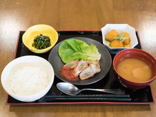 栄養バランスの食事例