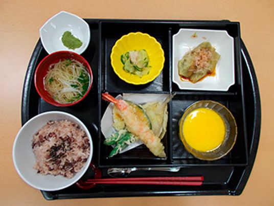 和風のバランス良い食事