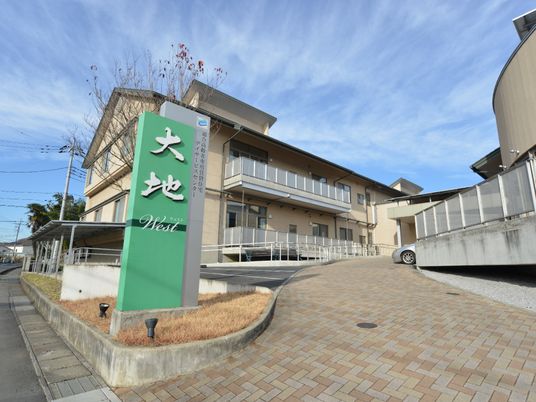 外観と看板の施設