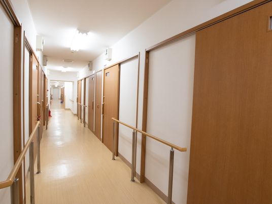 清潔な廊下の風景