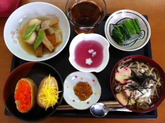 彩り豊かな和食の食事