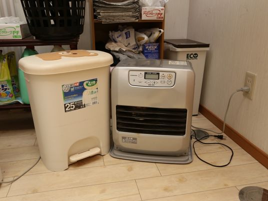 備品置き場の一角