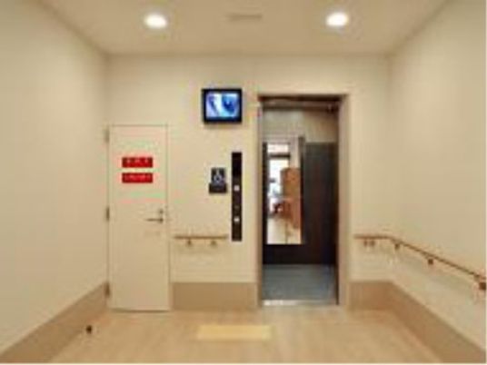 清潔感のある廊下エリア