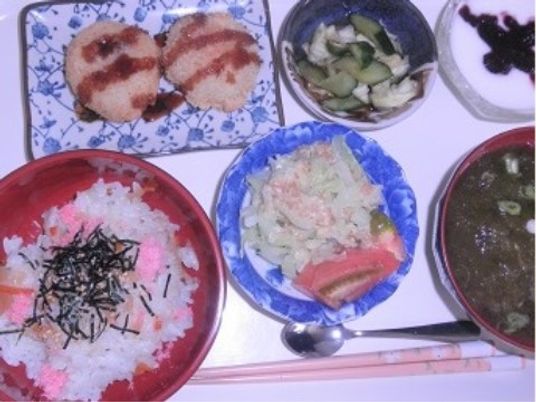 食事のセットメニュー