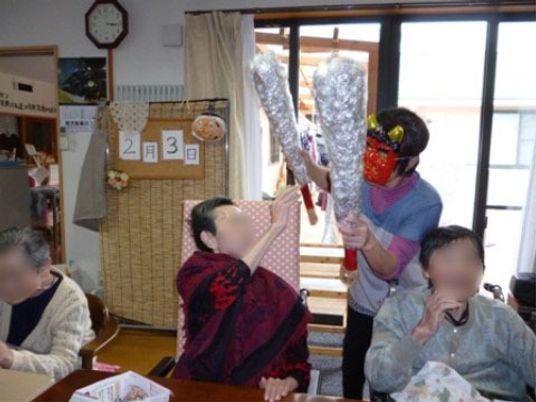 お祭り気分のレクリエーション