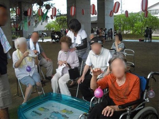 居室での楽しいひととき