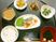 和食の丁寧な盛り付け