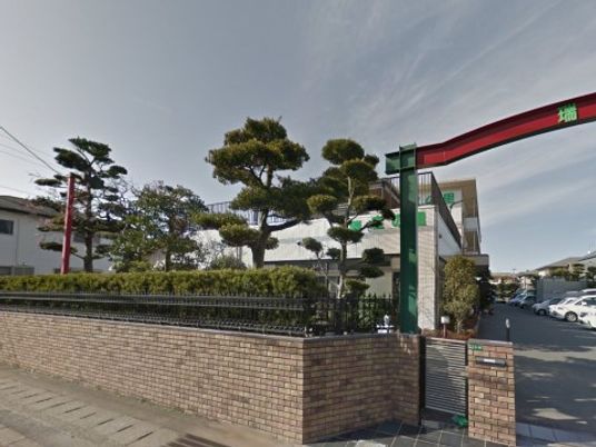緑豊かなエントランス