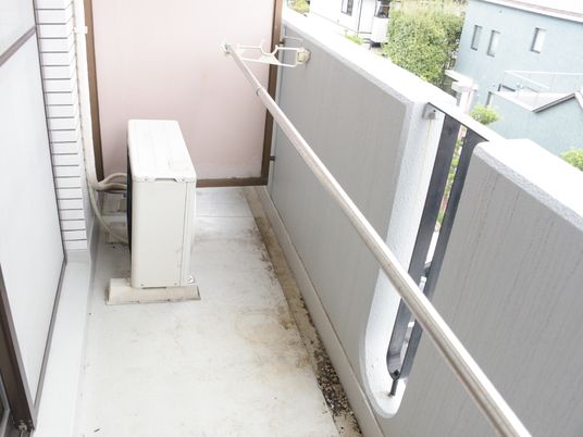 居室のバルコニー景色