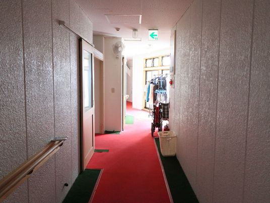 廊下の光景