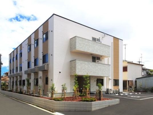 清潔感のある建物の外観