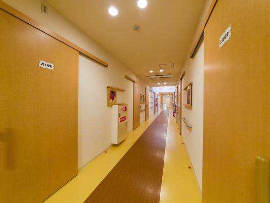 清潔な廊下の様子