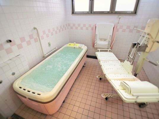 清潔な介護専用浴室