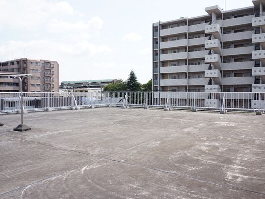 広々とした屋上空間