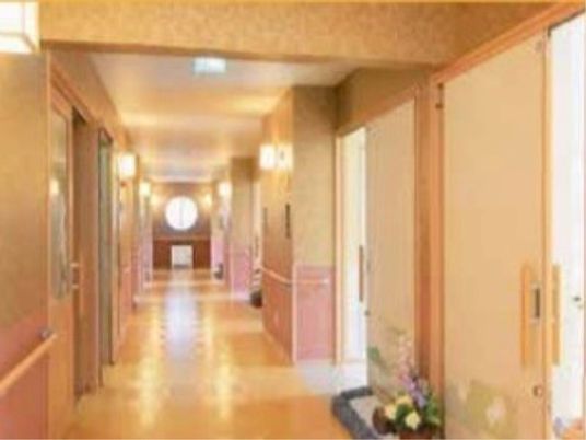 廊下の落ち着いた風景